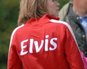 Elvis' groom always wears this jacket to the big shows.