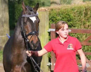Mieke Mommen and her FEI pony Benjamin