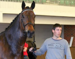 Belgian Grand Prix rider Wim Verwimp with Maxwil