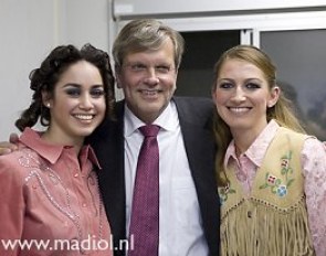 Marrigje van Baalen, BMC director Jan de Vries, Marlies van Baalen