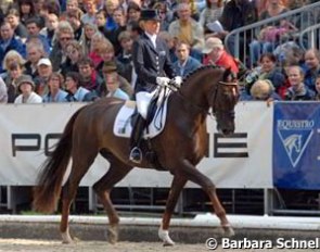 Helen Langehanenberg and Furst Khevenhuller at the 2007 Bundeschampionate :: Photo © Barbara Schnell
