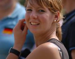 Former European pony champion Lydia Camp went to Freudenberg to watch 'her' pony Dulcia compete under Carlotta Hassenburger