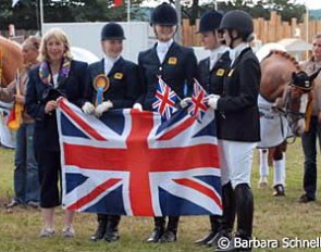 The bronze medal winning British team