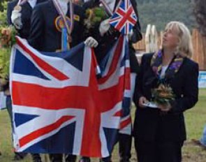 The bronze medal winning British team