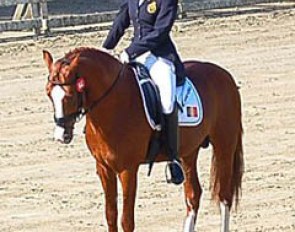 Julie van Ingelgem and D'Artagnan