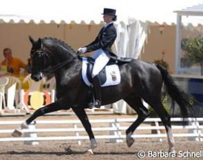 Jill de Ridder and Disco Boy won kur bronze
