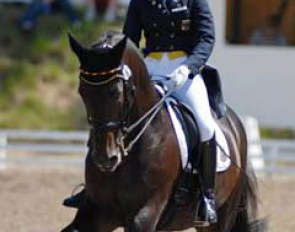 Miriam Maurer and Quickfire finished fourth. Quickfire is a Belgian warmblood by Touch of Fairway xx x Corso.