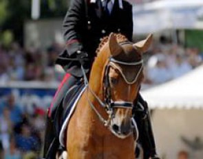 Valentina Truppa and Chablis win the Kur gold medal