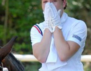 Chantal's face when she heard she won kur gold: pure amazement and joy