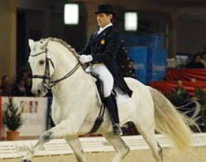 Juan Manuel Munoz Diaz and Fuego showed a lot of potential at this year's Global Dressage Forum -- now they're gathering competing experience. What a fabulous horse!