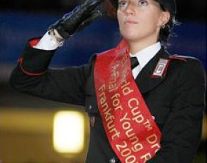 Valentina Truppa wins her third consecutive Young Rider World Cup Final