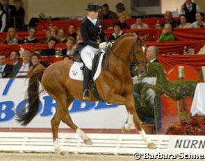 Isabell Werth on Fuchsburger