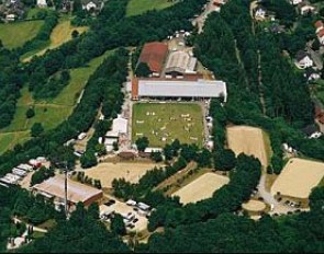The show grounds in Freudenberg