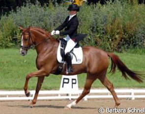 Jessica Süss and Diamantenbörse at the 2007 CDN Langenfeld :: Photo © Barbara Schnell