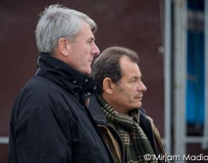 Jan Bemelmans, Spanish team trainer and Rafael Soto
