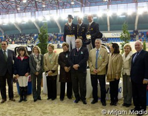 The prize giving ceremony