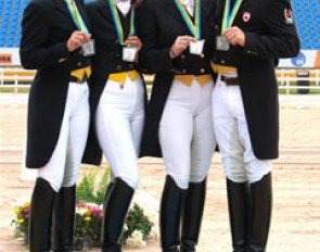 The silver medal winning 2007 Canadian Pan Am team