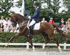 Hans Peter Minderhoud and Vivaldi win the 2007 Pavo Cup Finals :: Photo © Dirk Caremans