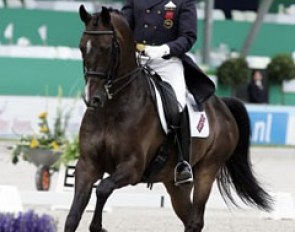 Carl Hester and Lecantos at the 2007 CDIO Rotterdam :: Photo © Dirk Caremans