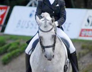 German Young Rider champion Christin Schütte on Hohenstaufen