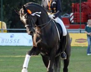 Theresa Wahler and Latimer win bronze at the 2007 German Young Riders Championships
