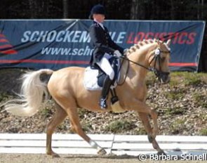 Katharina Weychert on Golden Derano C