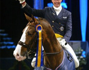 Jan Brink and Briar win the 2007 CDI-W Stockholm :: Photo © Ronald Thunholm