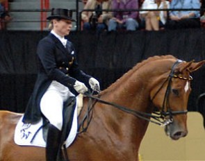 Isabell Werth and Warum Nicht FRH at the 2007 World Cup Finals