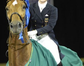 Isabell Werth and Warum Nicht FRH win the 2007 World Cup Finals :: Photo © Kit Houghton