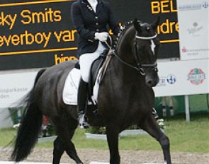 Vicky Smits on Cleverboy van de Abelendreef
