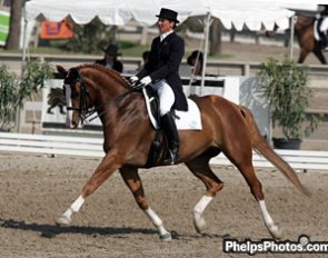 Diane Creech and Wiona at the 2007 CDI Wellington :: Photo © Phelpsphotos.com