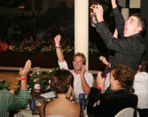 Jubilant atmosphere at the Equine Elite Auction