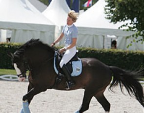 Nadine Capellmann on her new Grand Prix horse Raffaldo