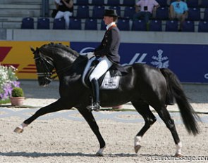 Edward Gal and Totilas at the 2008 CDIO Aachen :: Photo © Astrid Appels
