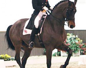 Nicola McGivern and Active Walero at the 2008 CDI Addington :: Photo © Caroline Finch
