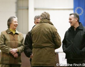 Jennie Loriston-Clarke and Richard Davison at the 2008 BD Trainers' Event :: Photo © Caroline Finch