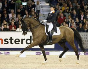 Anky van Grunsven and Salinero at the 2008 CDI-W Amsterdam