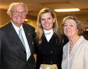 Ian and Moreen Nicoll with their daughter Ashley Holzer-Nicoll :: Photo © Cealy Tetley