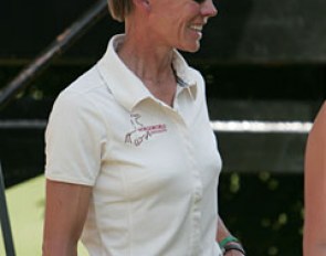 Vibeke Degn Andersen at the 2008 European Pony Championships :: Photo © Astrid Appels