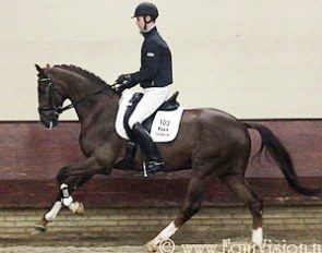 Hans Peter Minderhoud test-riding Zaragoza :: Photo © Equivision.nl