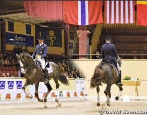 Photographers David Svensson and Grazyna Kosno shot Brink and Briar at exactly the same moment but from opposite points. This is the collage that resulted from the two photos.
