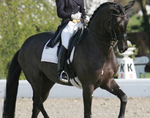 Helen Langehanenberg and Responsible OLD at the 2008 CDI Hagen