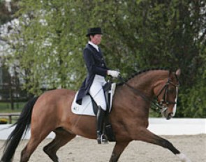 Gina Capellmann-Lutkemeier on Baldessarini W :: Photo © Astrid Appels