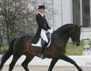 Brigitte Wittig and Charatan W at the 2008 CDI Hagen :: Photo © Astrid Appels