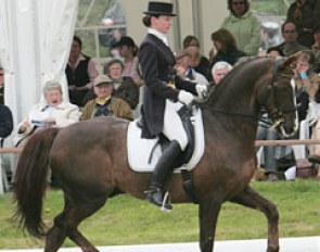 Belarussian Svetlana Yevshchik on the Belarussian gelding Dombai (by Bec xx x Difer).