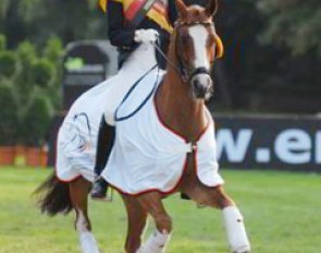Sanneke Rothenberger and Konrad won the 2008 German Pony Championships