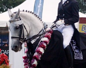 Angela Fergusson and Monique III win at the 2008 Horse of the Year Show