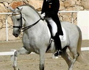 Juan Manuel Munoz Diaz and Fuego, 2008 Spanish Dressage Champions