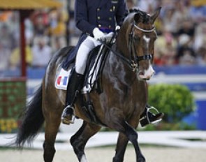 Marc Boblet and Whitni Star at the 2008 Olympic Games in Hong Kong :: Photo © Dirk Caremans