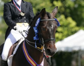 Jacqueline Brooks and Balmoral Victorious at the 2008 Palm Beach Dressage Derby :: Photo © Astrid Appels